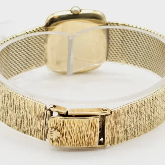 Rare Rolex Cellini 14k Italy Stamped 30mm Ladies Watch - Picture 3 of 5